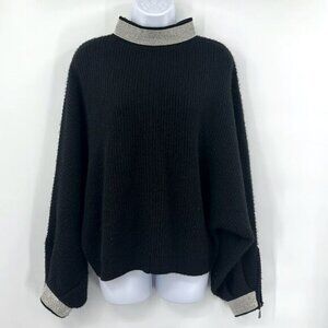 Max & Moi Wool Cashmere Blend Dolman Sleeve Sweater‎ Sz M